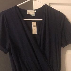 Anthropologie Saturday Sunday navy jumpsuit